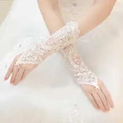 ウェディンググローブ フリーサイズ