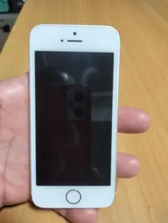 iPhone 5s　16GB　シルバー / 初期設定済み・音楽AirDro確認済