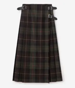 オニールオブダブリン ウーステッドウール ロングキルトスカート