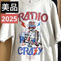 【美品】RADIO CRAZY 2025 Tシャツ　XL ソルトホワイト