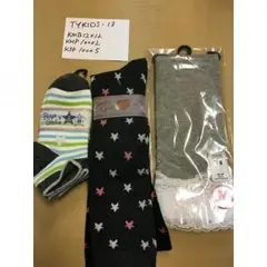 今だけ！新品未使用！ハイソックス2足+５分丈レギンス＋ソックス３足 三点セット