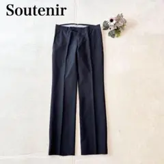 【Soutenir 】スラックス （L)フロントタック シンプル オフィス
