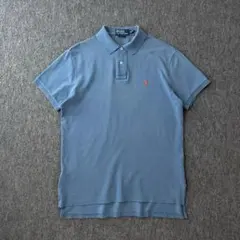Polo by Ralph Lauren　デザインポロシャツ　刺繍ロゴ　くすみのサムネイル