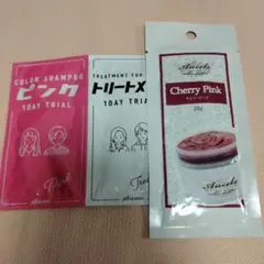 エンシェールズカラーバターチェリーピンク　プリュスオー　ピンク　セット