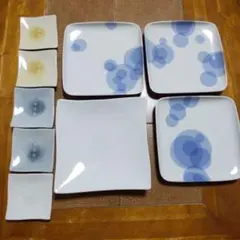 橘吉(たち吉）小皿 5枚 中皿 1枚　中皿3枚セット
