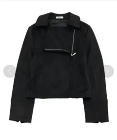 アクシーズファム　スエード　ライダースジャケット　axes femme