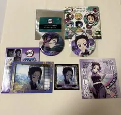 鬼滅の刃 胡蝶しのぶ 缶バッジ、ステッカー