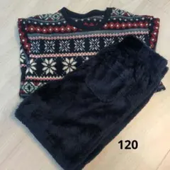 ユニクロ　フリースパジャマセット