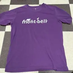 mont-bell 紫色 Tシャツ Lサイズ