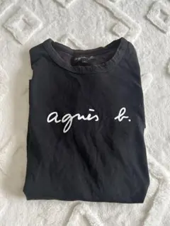 agnès b. アニエスベー レディース ブラック Tシャツ サイズ2