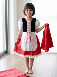 【本日発送★最安値】新品 赤ずきんちゃん 130cm キッズ ハロウィン仮装