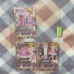 アイカツカード CP ベビーピンクフリルコーデ セット エンジェリーシュガー