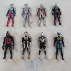 ウルトラアクションフィギュア　8体セット
