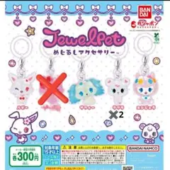 サンリオ ジュエルペット めじるしアクセサリー ガチャ セミコンプセット