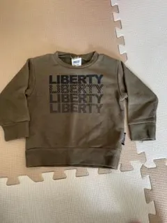 BREEZE LIBERTYトレーナー サイズ90 オリーブグリーン
