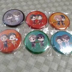 〈セット〉　ハイキュー 　缶バッジ