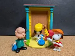 ★スヌーピーのジオラマフィギュア☆食玩フィギュアの組み合わせ☆美品☆