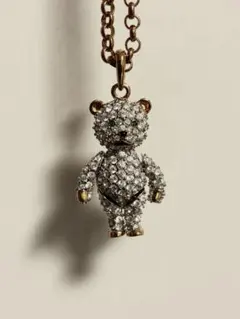 SWAROVSKI スワロフスキークマテディベアネックレス teddybe…