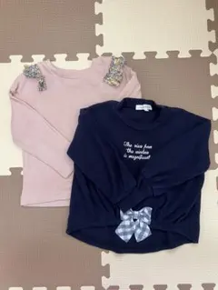 3can4on 長袖　トップス　カットソー　100