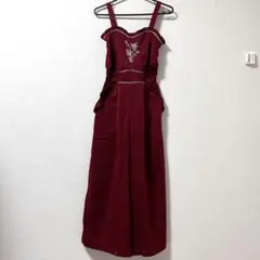 薔薇刺繍デザインオールインワン オーバーオール サロペット アクシーズファムのサムネイル