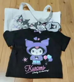 クロミちゃん　Tシャツ 80cm　トートバック付