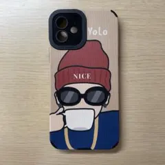 イラスト付きiPhone12ケース