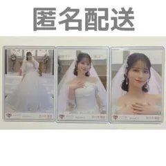 み*い様 佐々木舞香 ウエディングドレス 生写真 チュウ 恋人以上好き