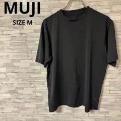 ムジルシリョウヒン　Tシャツ　【M】　ブラック　おしゃれ　シンプル　着回し力抜群