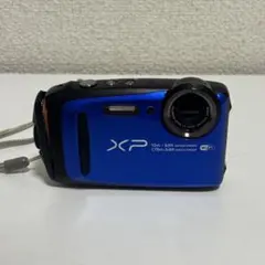 【中古】富士フィルム FINEPIX XP90 ブルーコンパクトデジタルカメラのサムネイル