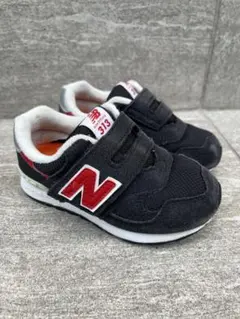 New Balance 313 ブラック/レッド スニーカー　16cm