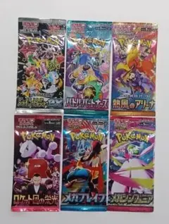 ポケモンカード　拡張パック　バラエティパック　6パック　新品未開封