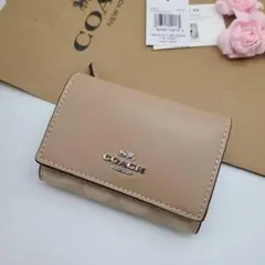 新商品　COACH　コーチ　折り財布　ミニ財布　正規品