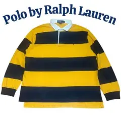 Polo Ralph Lauren ラルフローレン ラガーシャツ XL ボーダー