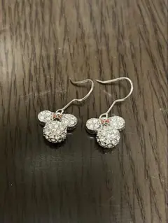 ディズニーミニー　シルバーピアス