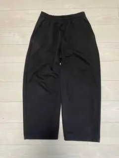 UNIQLOC ユニクロシー　スウェットワイドパンツ　ブラック