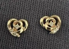 ヴァンドーム青山　ピアス　K18 PG クリスティーヌ　ダイアモンドピアス