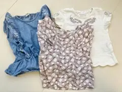 テータテート　ママラク　80 半袖 3点　まとめ
