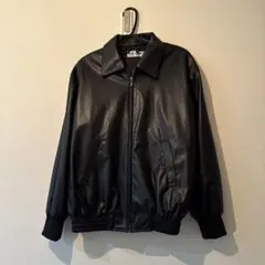 SNIDEL ブラックレザージャケットのサムネイル
