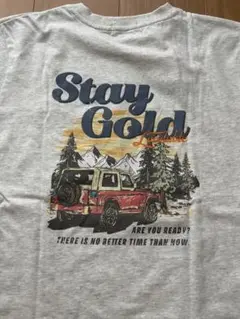 バックプリントTシャツ