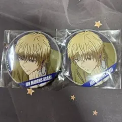 アオアシ トレーディング缶バッジ 浅利マーチス淳2個セット