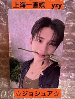 seventeen ジョシュア　中国上海一直娯 yizhiyu yzy特典トレカ