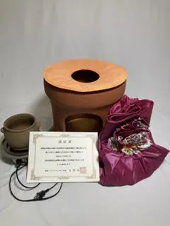 黄進 よもぎ蒸しセット 本体 電気コンロ 壺 - メルカリ