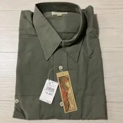 カーキ 長袖シャツ LLサイズ