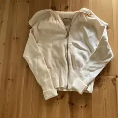 ジップアップニット