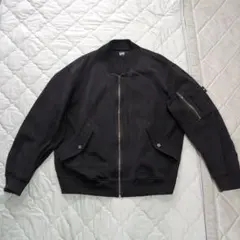 GU×UNDERCOVER リブブルゾン 黒 Mサイズ