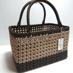 クラフトバンドかごバック✨ハンドメイド✨