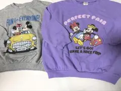 ディズニー ミッキー ミニートレーナー スウェット110cm