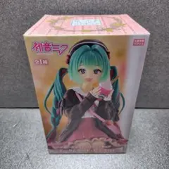 初音ミク　ぬーどるストッパーフィギュアーオータムデート・ピンクver.ー