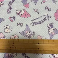 821生地　サンリオクロミ　マイメロちゃんハギレ