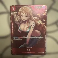 ONE PIECE ナミ キャラクターカード